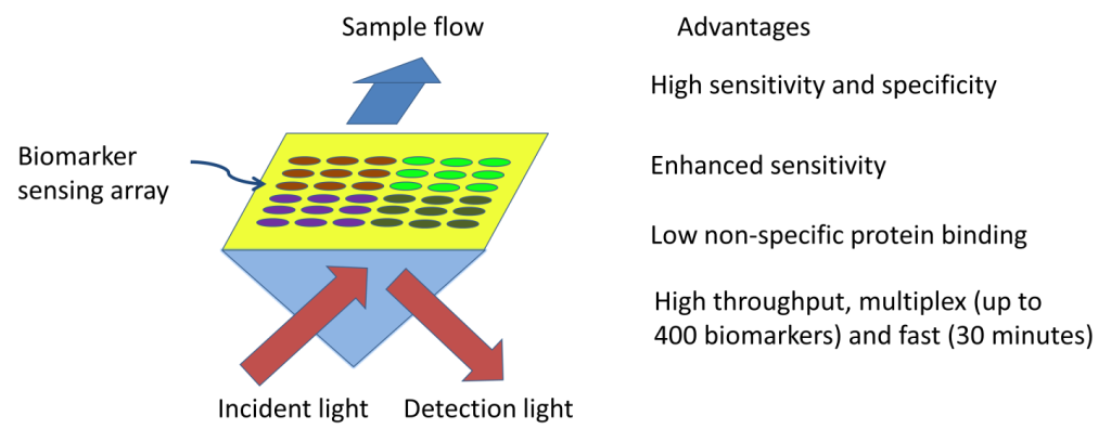 Figure 2.  NANOenhanced SPRi Diagnostic Platform