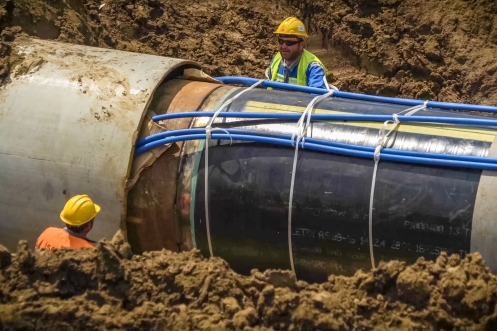Pipeline repair are just some of the challenging conditions suitable for the HYPERION si255 by Luna